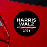 Kamala Harris Walz 2024 Auto Magnet<br><div class="desc">Kamala Harris Walz 2024</div>