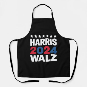 Kamala Harris Walz Für Präsident Vizepräsident  Schürze