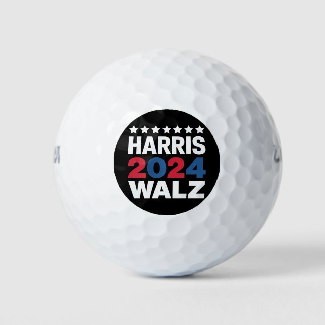 Kamala Harris Walz, Vizepräsident Golfball (Vorderseite)