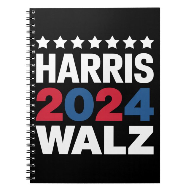 Kamala Harris Walz, Vizepräsident Notizblock (Vorderseite)