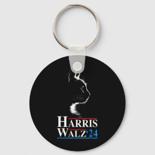 Kamala Harris Wheimer 2024 Cat Funny Vp Vice Presi Schlüsselanhänger