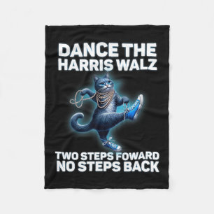 Kamala Harris Wheimer 2024 Waltz Dance 2 Schritte Fleecedecke