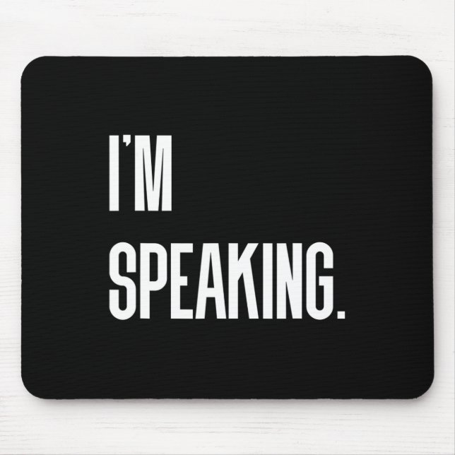 Kamala Harris Zitat Mousepad (Vorne)