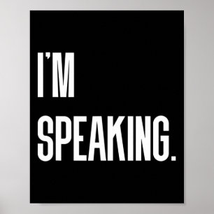 Kamala Harris Zitat Poster