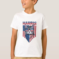 Kamala Harris zur Präsidentin 2024 Lustige Katze