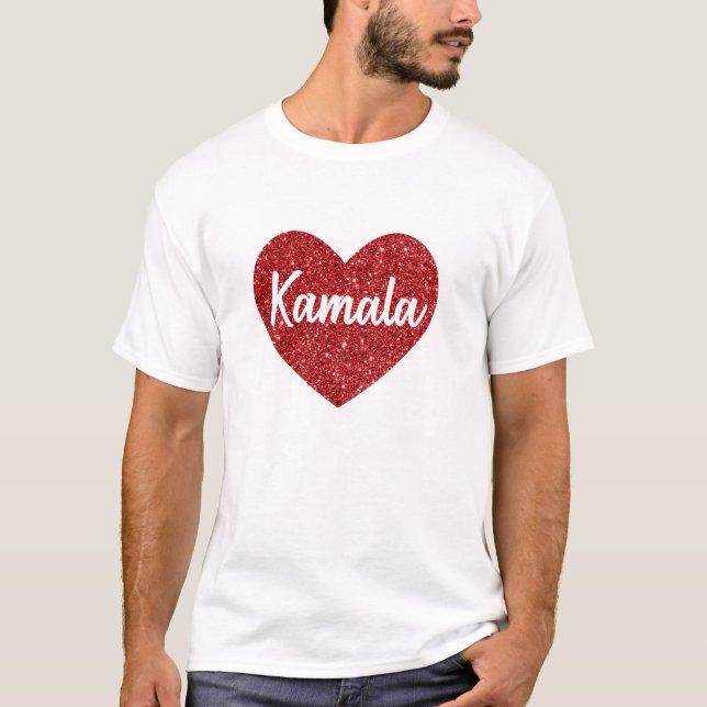 Kamala Harris zur Präsidentin T-Shirt (Vorderseite)