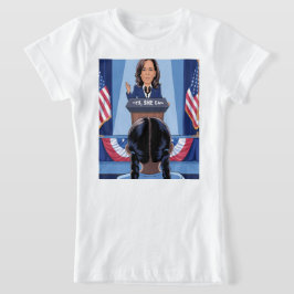 KAMALA HARRIS'S NIECS: Girls' Fine T - SHIRT