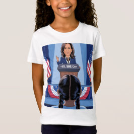 KAMALA HARRIS'S NIECS: Girls' Fine T - SHIRT