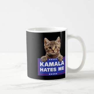 Kamala hasst mich Pro-Trump 2024 konservativer Pat Kaffeetasse