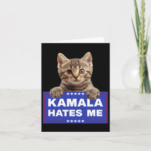 Kamala Hates Me Pro-trump 2024 Konservativer Patri Karte