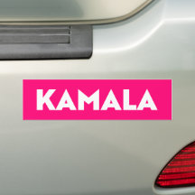 Kamala heißen rosa und weiße moderne, fette Typogr