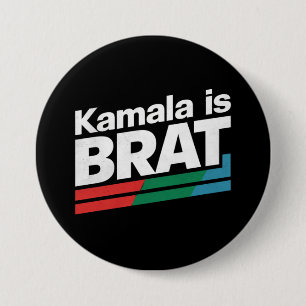 Kamala is Brat Button