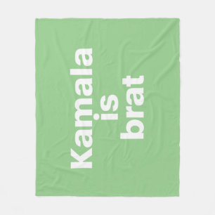 Kamala ist ein verzogenes Gör Fleecedecke