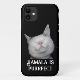 Kamala ist Purrfect Case-Mate iPhone Hülle