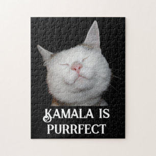 Kamala ist Purrfect Puzzle
