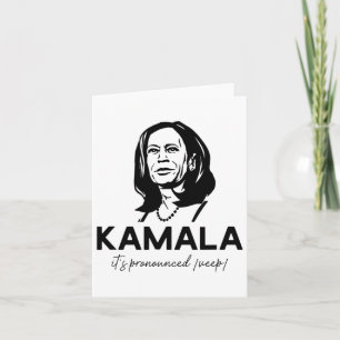 Kamala It's Pronounced Veep Vice President Harris Karte
