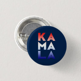 kamala Ka ma la 3 Silben rot-blaue Marine Button