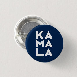 kamala Ka ma la 3 Silben Typografie blau Button