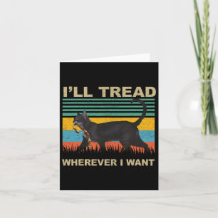 Kamala Lady Cat 2024 I'll Tread Wo immer ich Wollt Karte