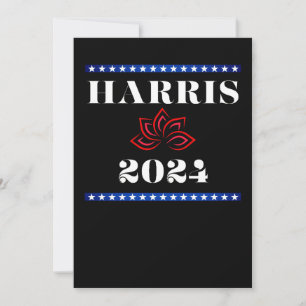 Kamala Lotus Harris für POTUS Einladung