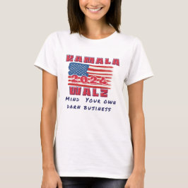 Kamala macht sich Ihre eigene billige Geschäftswah T-Shirt