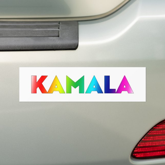 Kamala Moderne Farbvariante Autoaufkleber (Auf Auto)
