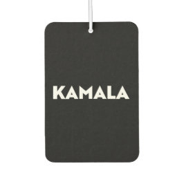 Kamala moderne mutige Typografie minimalistisch sc Autolufterfrischer