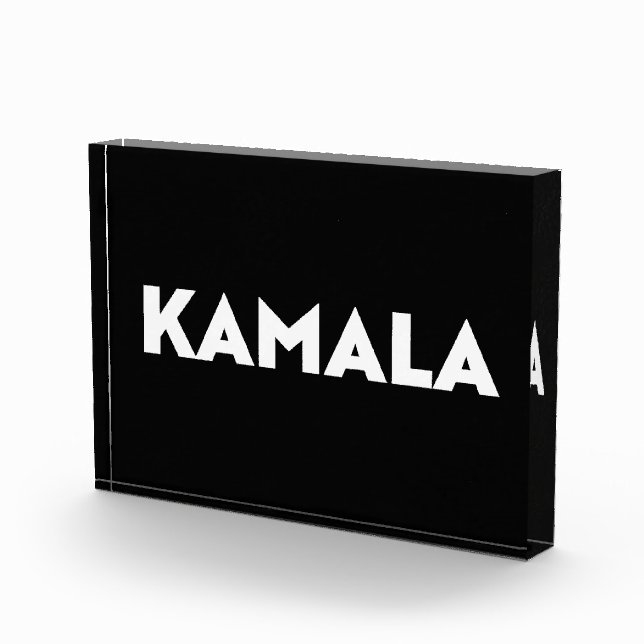 Kamala moderne mutige Typografie minimalistisch sc Fotoblock (Rechts)