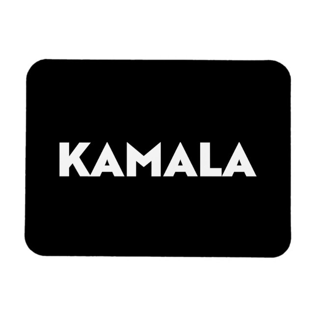 Kamala moderne mutige Typografie minimalistisch sc Magnet (Horizontal)