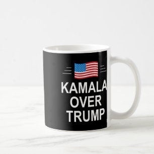 Kamala Over Trump Pro-trump 2024 Konservativer Par Kaffeetasse