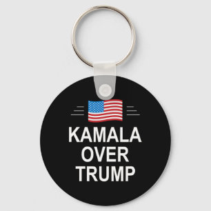 Kamala Over Trump Pro-trump 2024 Konservativer Par Schlüsselanhänger