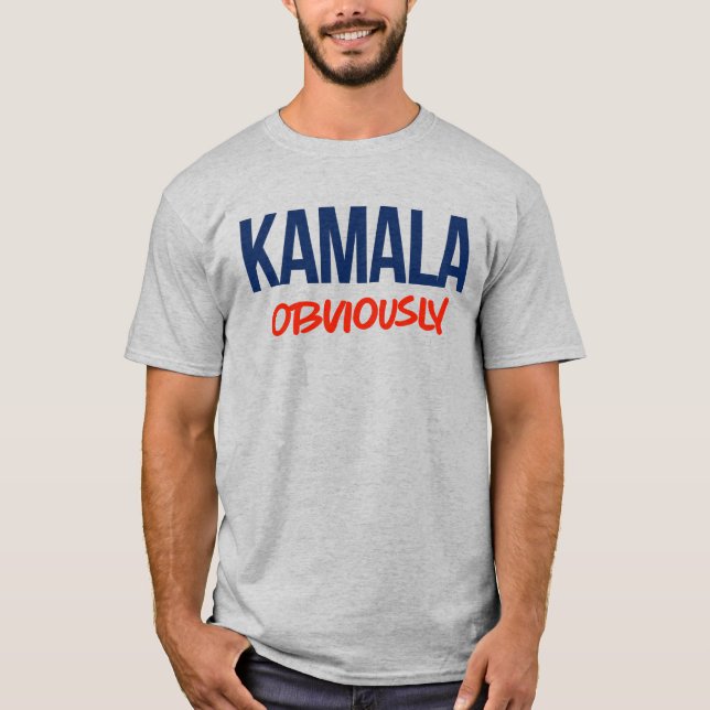 KAMALA OVIOUSLY T-Shirt (Vorderseite)