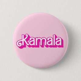 Kamala Pink Button