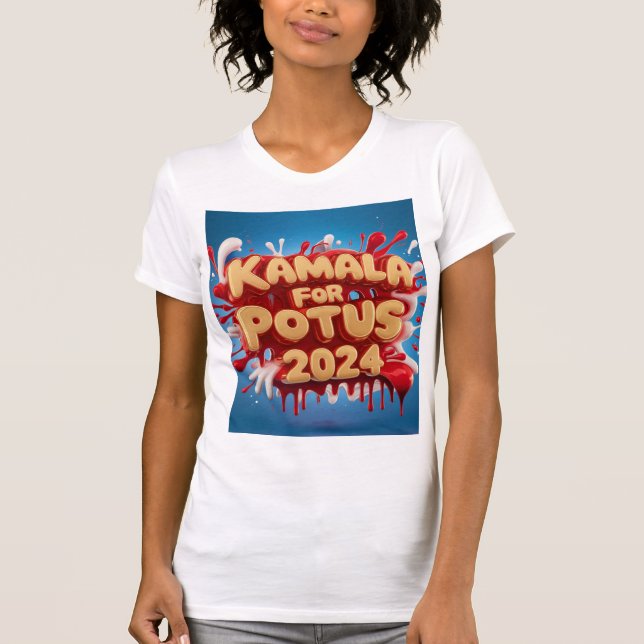 Kamala POTUS T-Shirt (Vorderseite)
