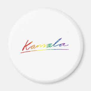 Kamala Pride Unterschrift Magnet