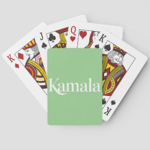 Kamala Schwester Kamala Harris zur Präsidentin 202 Spielkarten