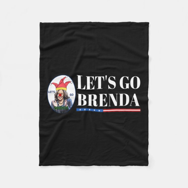 Kamala Shirt Lass&#';s Go Brenda Laughin Harris Fleecedecke (Vorderseite)