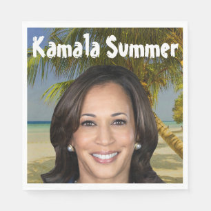 Kamala Sommer 2024 Serviette