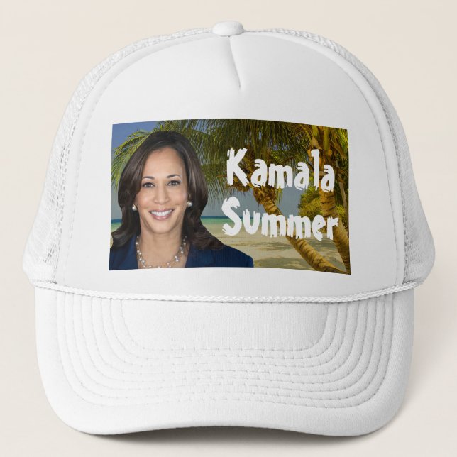 Kamala Sommer 2024 Truckerkappe (Vorderseite)