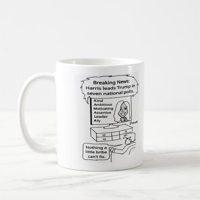 KAMALA TRUMP CUP KAFFEETASSE (Links)