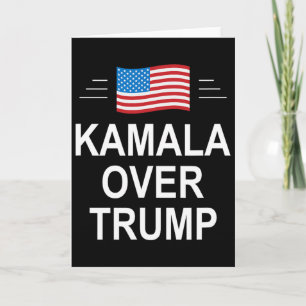 Kamala über Trump Pro-Trump 2024 Konservativ Patri Karte