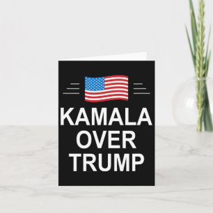 Kamala über Trump Pro-Trump 2024 Konservativ Patri Karte