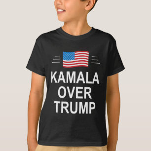 Kamala über Trump Pro-Trump konservativ patriotisc T-Shirt