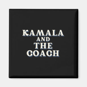 Kamala und der Coach für Kamala Harris Tim Walz 20 Magnet