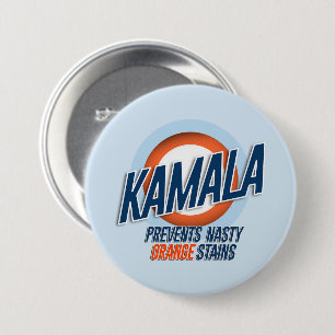 Kamala verhindert Eklige Orangenstadien Button