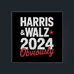 Kamala Walz 2024 Harris Waltz 2024 Button<br><div class="desc">Kamala Walz 2024 Harris Waltz Wahl 2024</div>