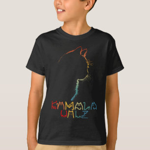 Kamala Wheimer Lettering Positive Funny Cat Lady T-Shirt