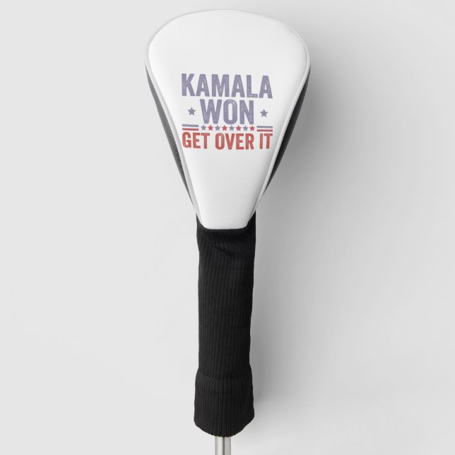 Kamala Won überholen Harris Walz Election Golf Headcover (Vorderseite)
