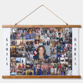 Kamala Wood Topped Wall Tapestry Wandteppich Mit Holzrahmen