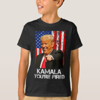 Kamala You are Fired Funny Präsident Trump Laughin